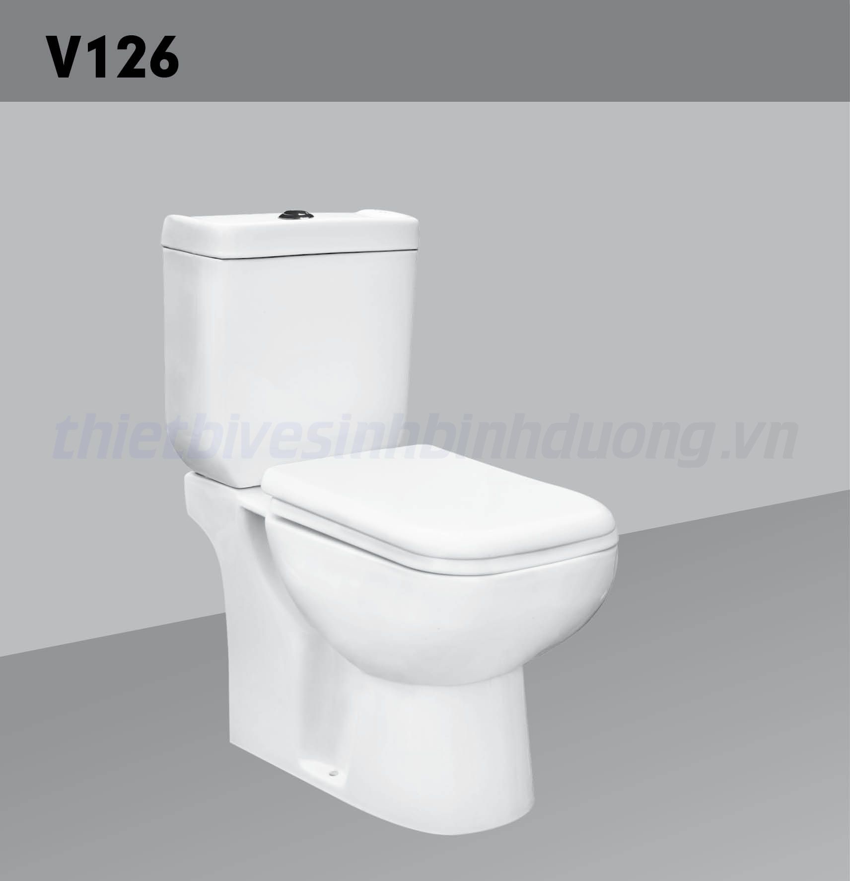 Bồn cầu sứ Hảo Cảnh HC V126